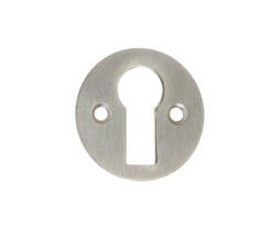 Frelan Hardware Standard Profile Round Escutcheon, Satin Nickel