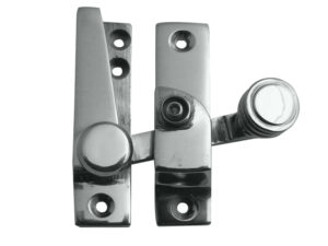 Frelan Hardware Lockable Quadrant Sash Window Fastener, Polished Chrome