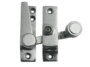 Frelan Hardware Lockable Quadrant Sash Window Fastener, Satin Chrome