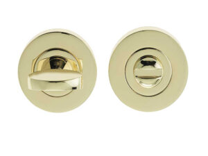 Frelan Hardware Bathroom Turn & Release (50Mm X 10Mm), Pvd Stainless Brass