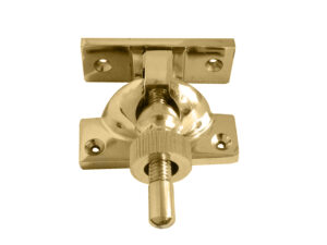 Frelan Hardware Heavy Brighton Sash Window Fastener, Polished Brass