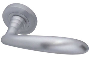 Frelan Hardware Reguitti Arc Door Handles On Round Rose.