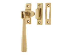 Frelan Hardware Julietta Casement Fastener, Polished Brass