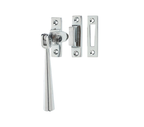 Frelan Hardware Julietta Casement Fastener, Polished Chrome