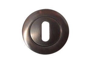 Frelan Hardware Standard Profile Escutcheon, Dark Bronze