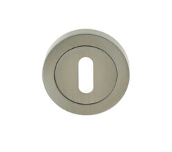 Frelan Hardware Standard Profile Escutcheon, Satin Nickel