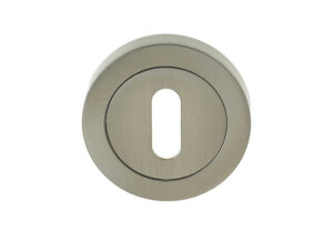 Frelan Hardware Standard Profile Escutcheon, Satin Nickel