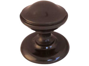 Frelan Hardware Centre Door Knob (66Mm Diameter), Dark Bronze