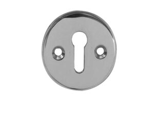 Frelan Hardware Standard Profile Escutcheon (40Mm Diameter), Polished Chrome