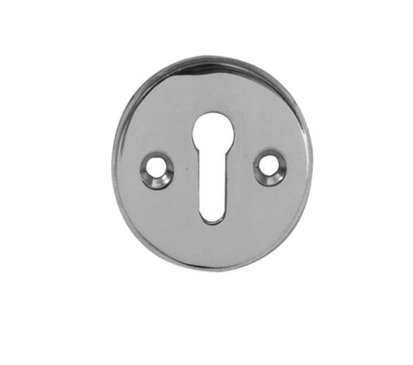 Frelan Hardware Standard Profile Escutcheon (40Mm Diameter), Polished Chrome