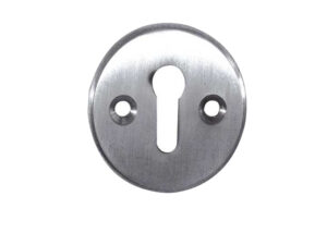 Frelan Hardware Standard Profile Escutcheon (40Mm Diameter), Satin Chrome