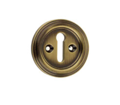 Frelan Hardware Parisian Standard Profile Escutcheon, Antique Bronze