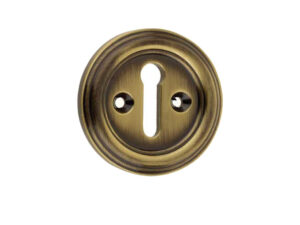 Frelan Hardware Parisian Standard Profile Escutcheon, Antique Bronze