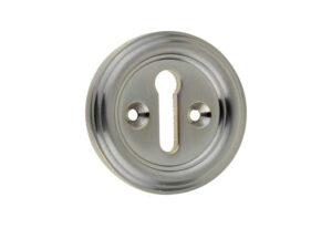 Frelan Hardware Parisian Standard Profile Escutcheon, Satin Nickel