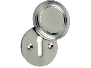 Frelan Hardware Parisian Covered Standard Profile Escutcheon, Satin Nickel