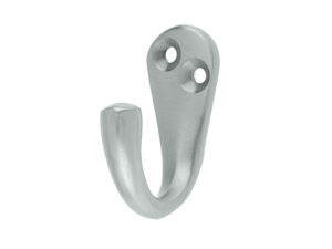 Frelan Hardware Robe Hook (44Mm X 36Mm), Satin Chrome