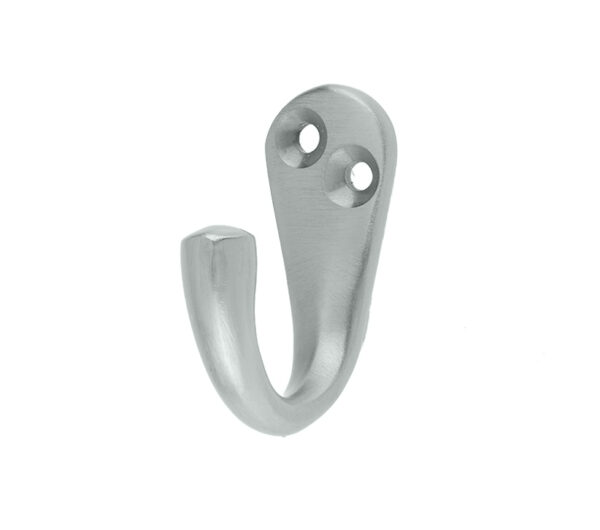 Frelan Hardware Robe Hook (44Mm X 36Mm), Satin Chrome