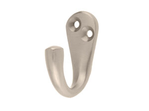 Frelan Hardware Robe Hook (44Mm X 36Mm), Satin Nickel