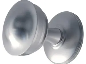 Crown Mortice Door Knob Satin Nickel