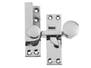 Frelan Hardware Quadrant Sash Window Fastener, Polished Chrome