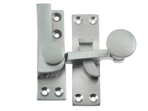 Frelan Hardware Quadrant Sash Window Fastener, Satin Chrome