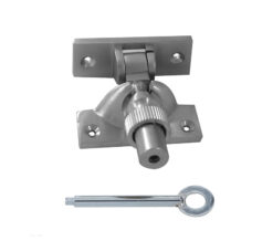 Frelan Hardware Lockable Brighton Sash Window Fastener, Satin Chrome