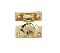 Frelan Hardware Brighton Sash Window Fastener, Polished Brass