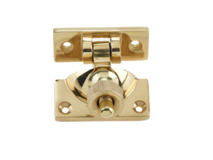 Frelan Hardware Brighton Sash Window Fastener, Polished Brass