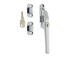 Frelan Hardware Lockable Window Fastener (124Mm), Polished Chrome