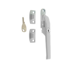 Frelan Hardware Lockable Window Fastener (124Mm), White