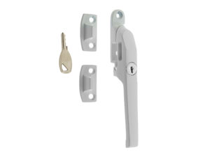 Frelan Hardware Lockable Window Fastener (124Mm), White