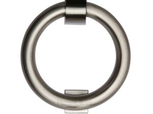 Heritage Brass Ring Door Knocker, Satin Nickel