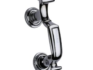 Heritage Brass Doctor Door Knocker, Polished Chrome