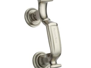 Heritage Brass Doctor Door Knocker, Satin Nickel