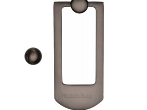 Heritage Brass Contemporary Door Knocker, Matt Bronze