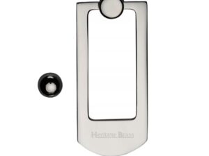 Heritage Brass Contemporary Door Knocker, Polished Nickel