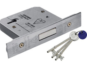 Eurospec Insurance Rated 5 Lever Easi T Dead Locks - Silver Or Brass Finish