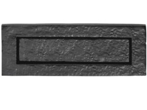 Ludlow Foundries Traditional Letter Plate (268Mm X 91Mm), Black Antique