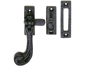 Ludlow Foundries Reversible Casement Window Fastener, Black Antique