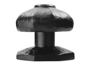 Ludlow Foundries Ball Shape Mortice Door Knob, Black Antique