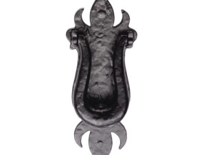 Ludlow Foundries Door Knocker, Black Antique