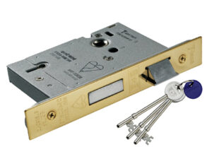 Eurospec Insurance Rated 5 Lever Easi T Sash Locks - Silver Or Brass Finish