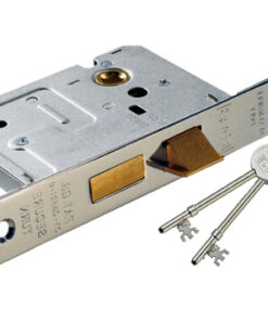 Eurospec 3 Lever Sash Locks, Silver Or Brass Finish