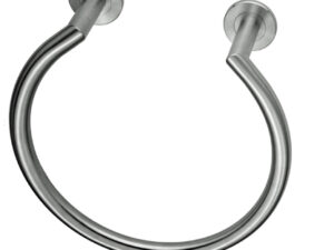 De L'Eau Towel Ring, Stainless Steel