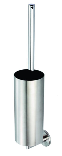 De L'Eau Toilet Brush & Holder (Wall Mounted), Stainless Steel