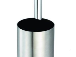 De L'Eau Toilet Brush & Holder (Wall Mounted), Stainless Steel