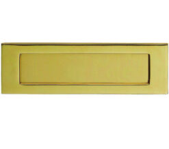 Plain Letter Plate (282Mm X 80Mm Or 257Mm X 81Mm), Pvd Stainless Brass