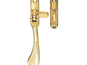 Reversible Casement Window Fasteners, Polished Brass