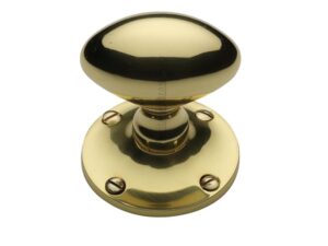 Heritage Brass Mayfair Mortice Door Knobs, Polished Brass (Sold In Pairs)