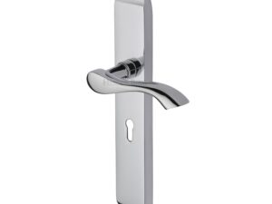 Heritage Brass Algarve Long Polished Chrome Door Handles (Sold In Pairs)